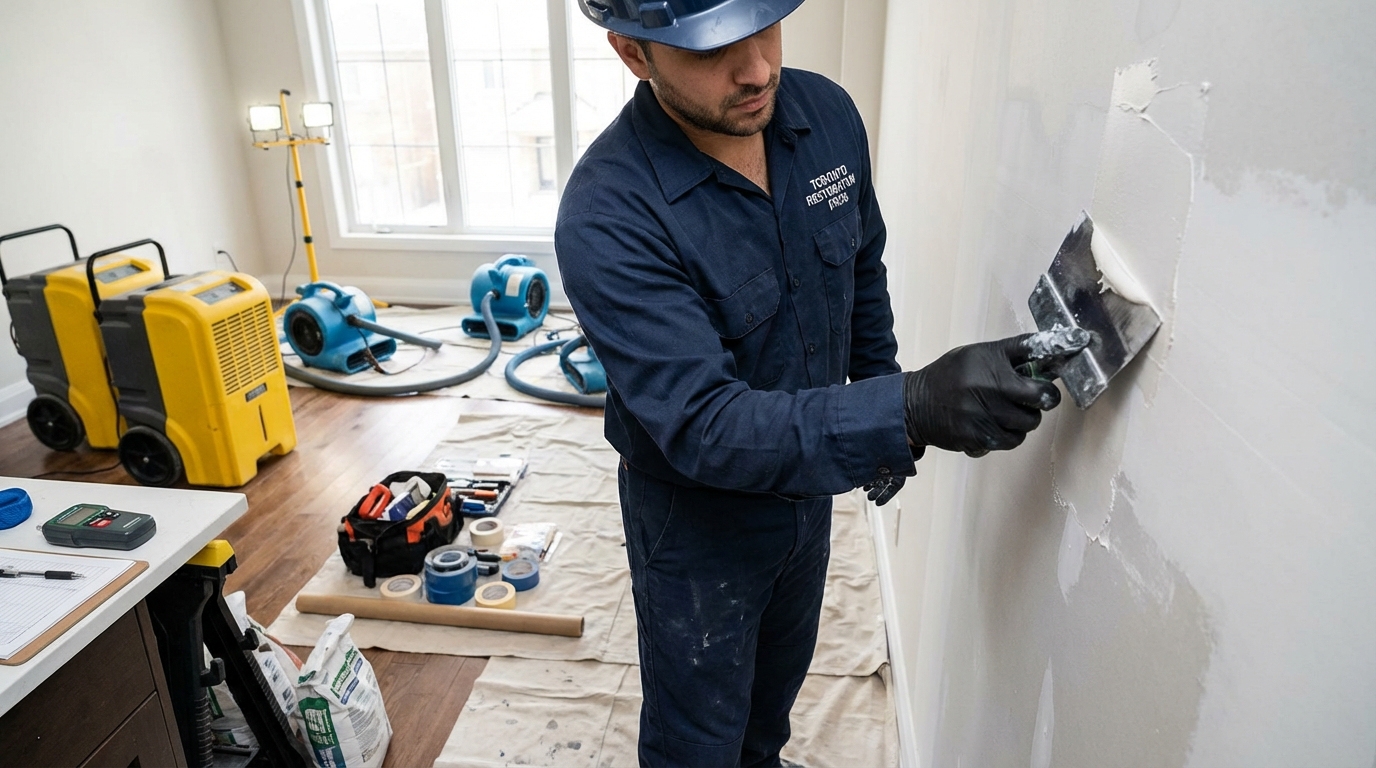 Water damage after vacation